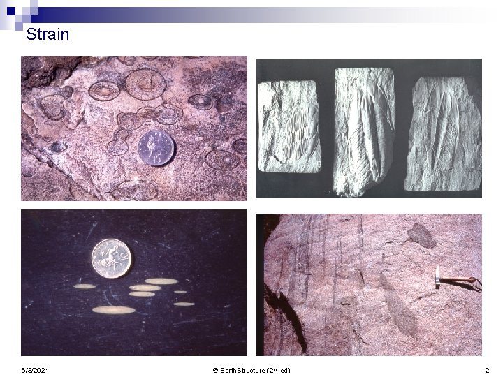 Strain 6/3/2021 © Earth. Structure (2 nd ed) 2 