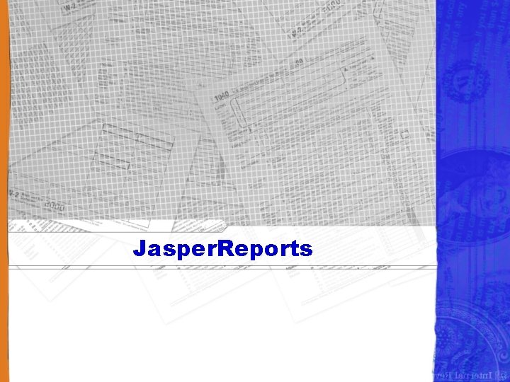 Jasper. Reports 