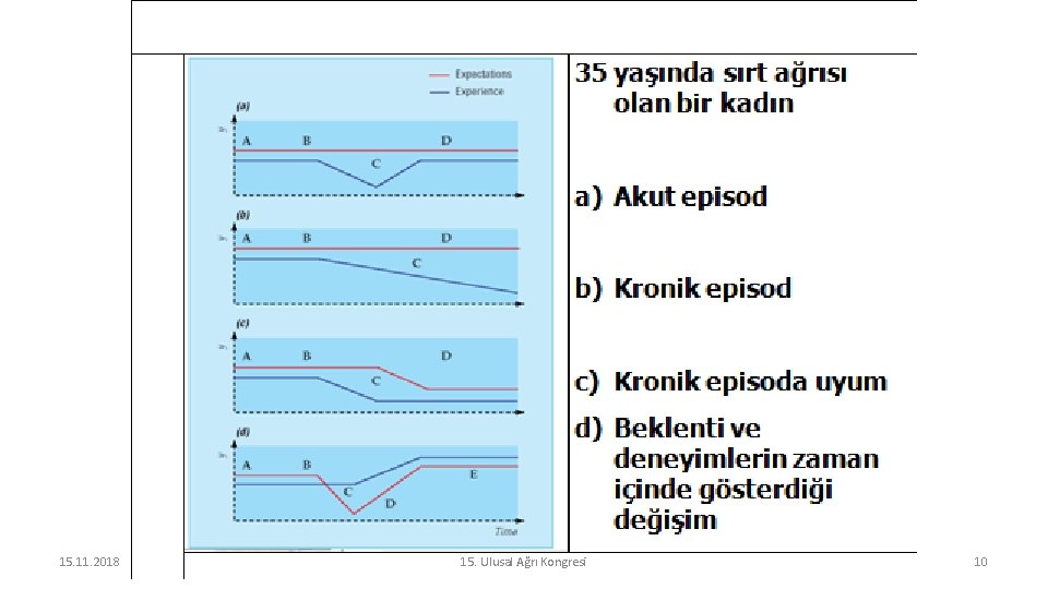 15. 11. 2018 15. Ulusal Ağrı Kongresi 10 