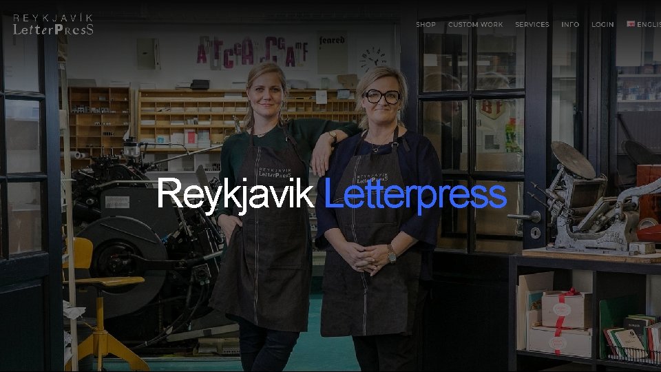 Reykjavik Letterpress 