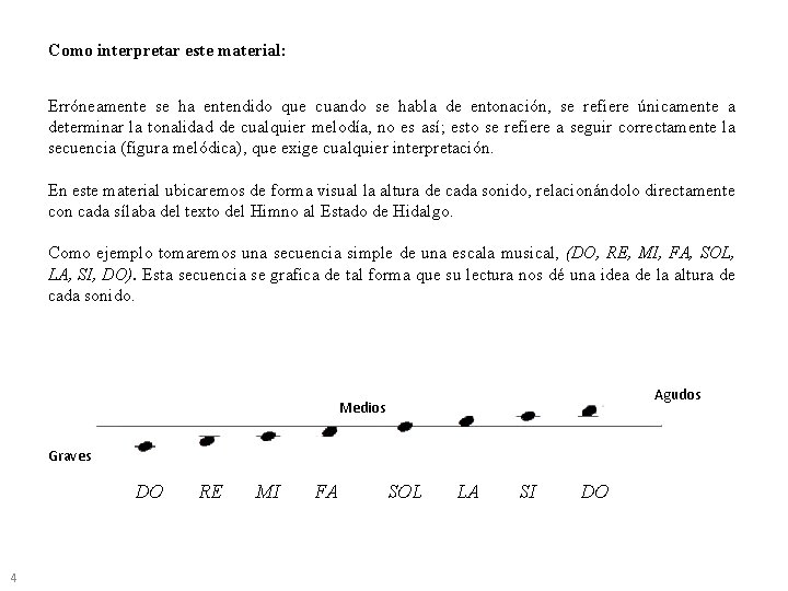 Como interpretar este material: Erróneamente se ha entendido que cuando se habla de entonación, Como interpretar este material: Erróneamente se ha entendido que cuando se habla de entonación,