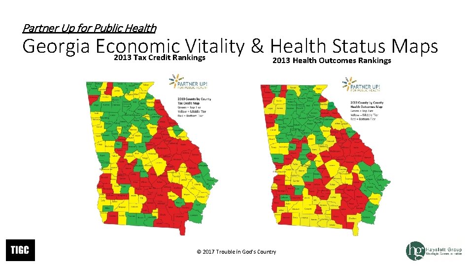 Partner Up for Public Health Georgia Economic Vitality & Health Status Maps 2013 Tax Partner Up for Public Health Georgia Economic Vitality & Health Status Maps 2013 Tax