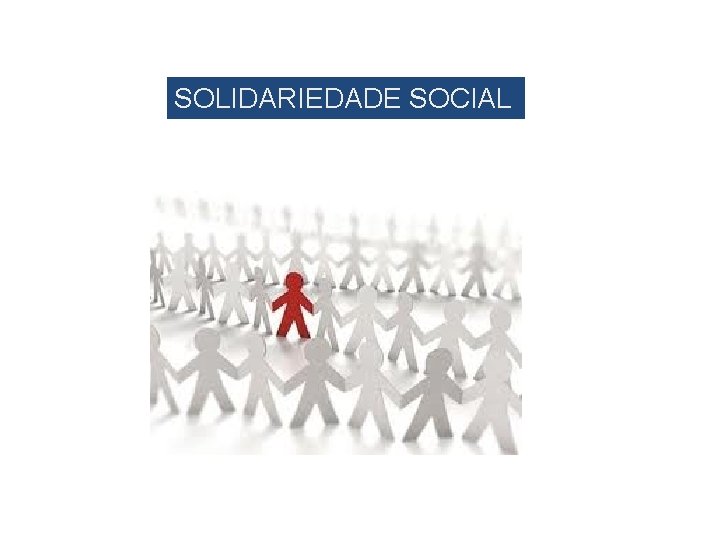 SOLIDARIEDADE SOCIAL 