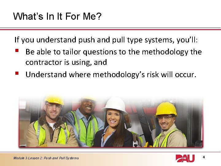 What’s In It For Me? If you understand push and pull type systems, you’ll: What’s In It For Me? If you understand push and pull type systems, you’ll: