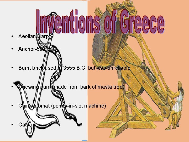  • Aeolian Harp • Anchor-592 B. C. • Burnt brick used in 3555