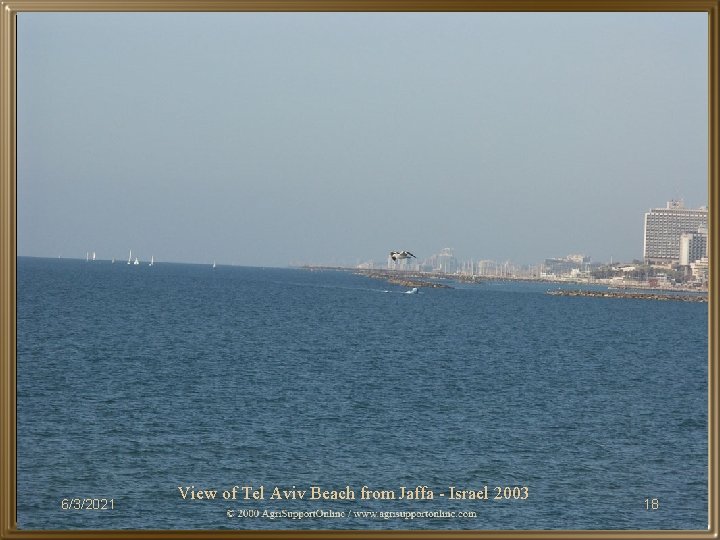 6/3/2021 View of Tel Aviv Beach from Jaffa - Israel 2003 18 