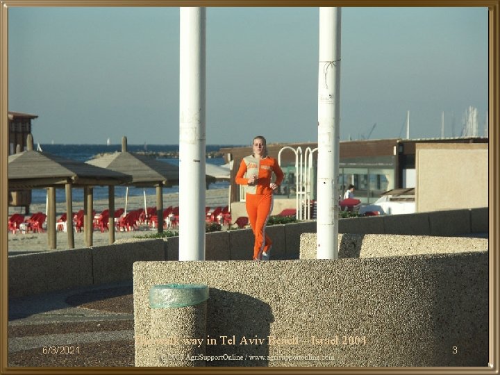 6/3/2021 The walk way in Tel Aviv Beach – Israel 2004 3 