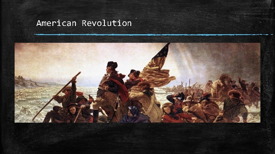 American Revolution 