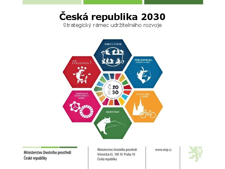 Česká republika 2030 Strategický rámec udržitelného rozvoje 