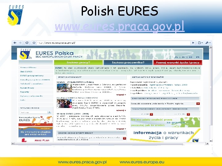 Polish EURES www. eures. praca. gov. pl 