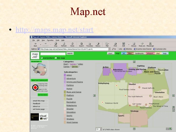 Map. net • http: //maps. map. net/start 