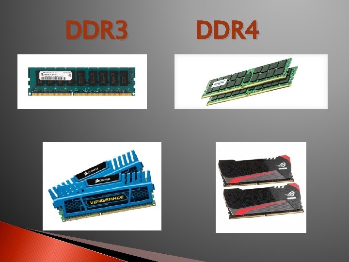 DDR 3 DDR 4 
