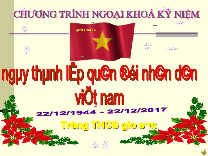 QUYẾT THẮNG 