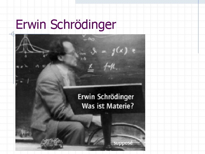 Erwin Schrödinger 