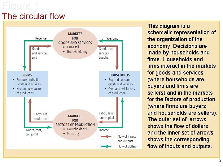 Figure 1 The circular flow This diagram is a schematic representation of the organization