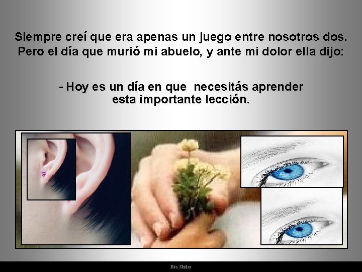 Siempre creí que era apenas un juego entre nosotros dos. Pero el día que Siempre creí que era apenas un juego entre nosotros dos. Pero el día que