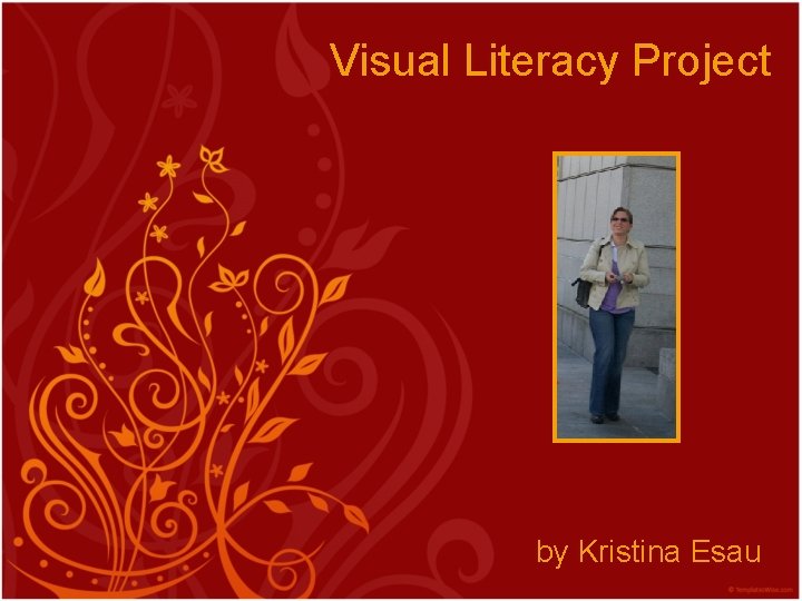 Visual Literacy Project by Kristina Esau 