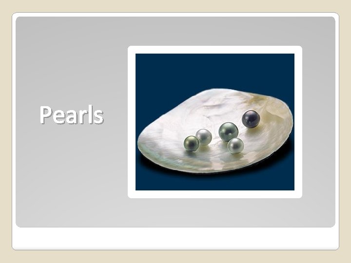 Pearls 