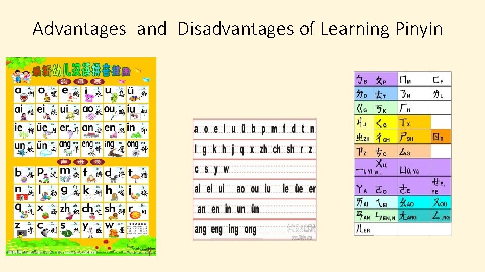 Advantages and Disadvantages of Learning Pinyin 