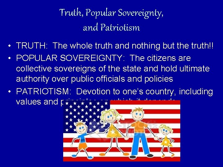 CORE DEMOCRATIC VALUES American History What are CDVs