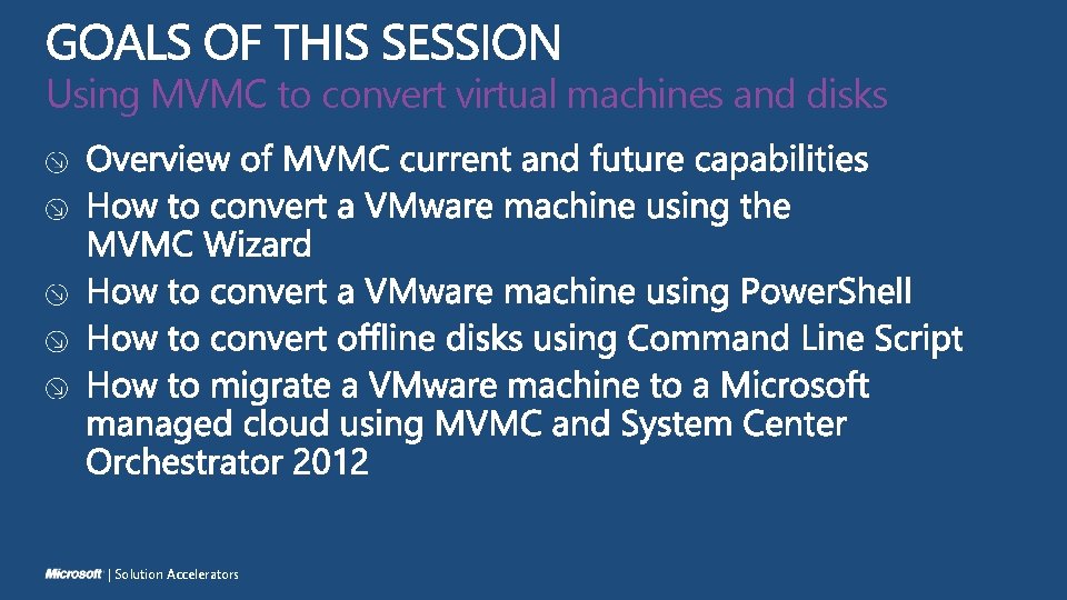 Using MVMC to convert virtual machines and disks | Solution Accelerators 