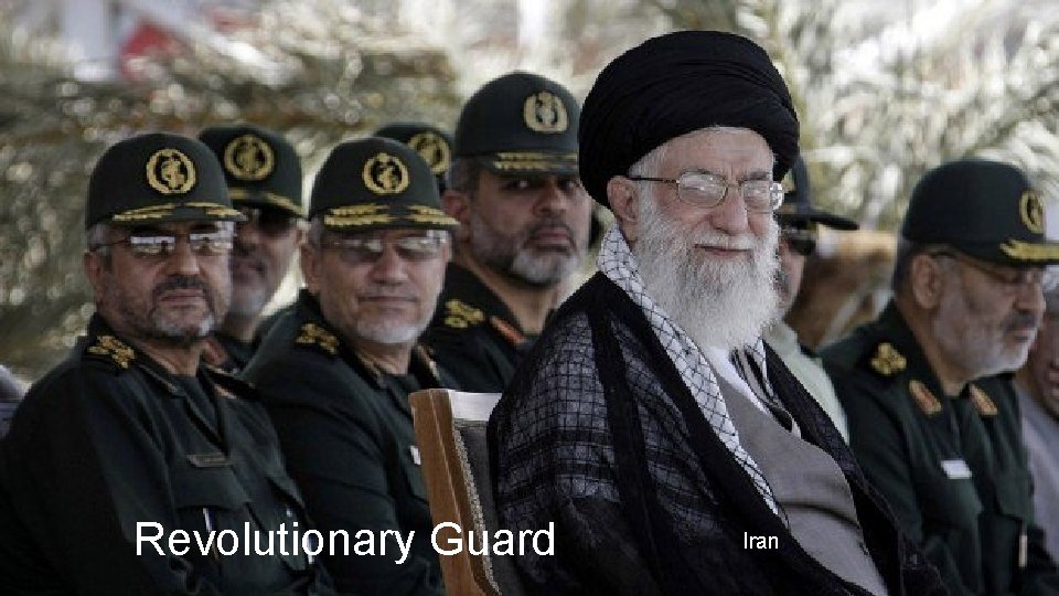 Revolutionary Guard Iran 