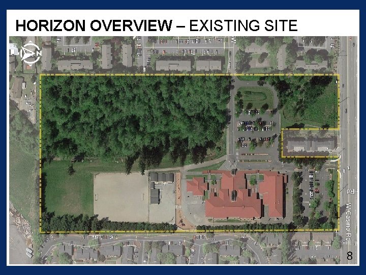 HORIZON OVERVIEW – EXISTING SITE 8 