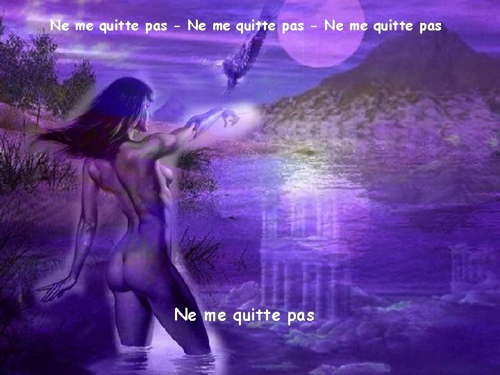 Ne me quitte pas - Ne me quitte pas 