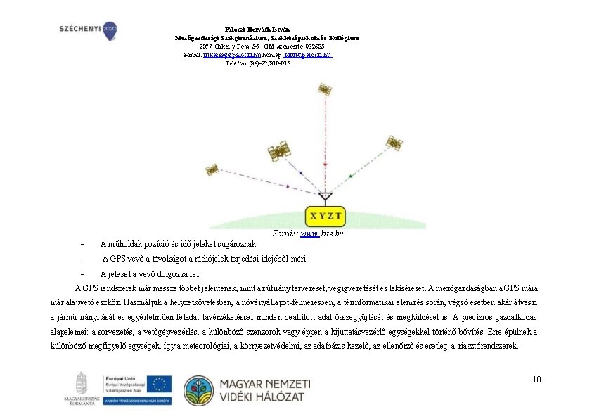 Pálóczi Horváth István Mezőgazdasági Szakgimnázium, Szakközépiskola és Kollégium 2377 Örkény Fő u. 5 -7.