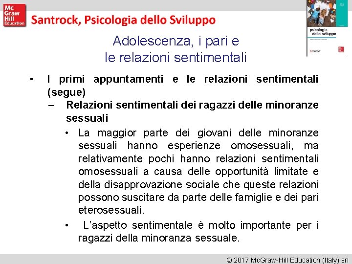 Adolescenza, i pari e le relazioni sentimentali • I primi appuntamenti e le relazioni