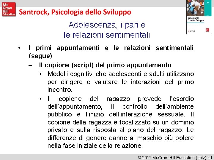 Adolescenza, i pari e le relazioni sentimentali • I primi appuntamenti e le relazioni