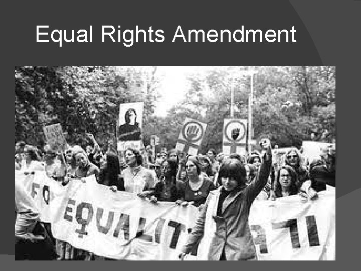 Equal Rights Amendment 