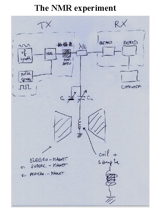 The NMR experiment 