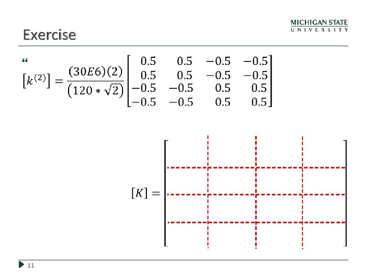 Exercise 11 Exercise 11