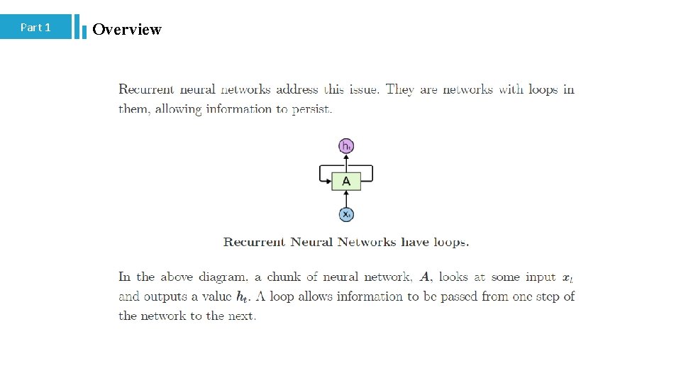 Part 1 Overview 