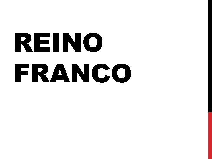 REINO FRANCO 