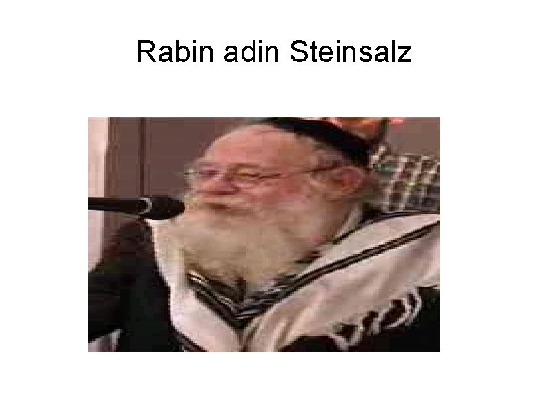 Rabin adin Steinsalz 