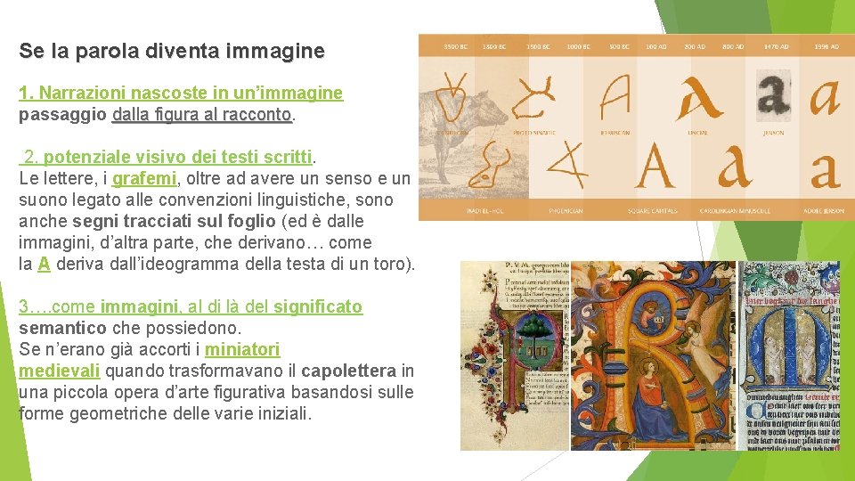 Se la parola diventa immagine 1. Narrazioni nascoste in un’immagine passaggio dalla figura al