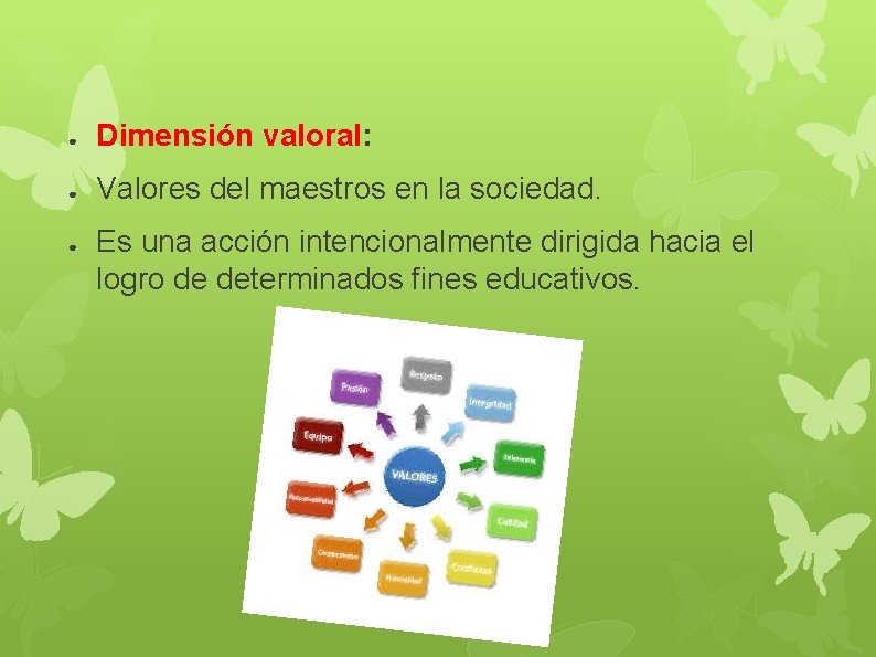 DIMENSIONES DE LA PRACTICA DOCENTE CONCEPTO DE PRACTICA