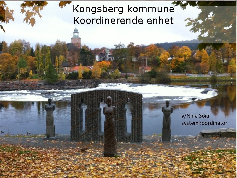 Kongsberg kommune Koordinerende enhet v/Nina Søia systemkoordinator 