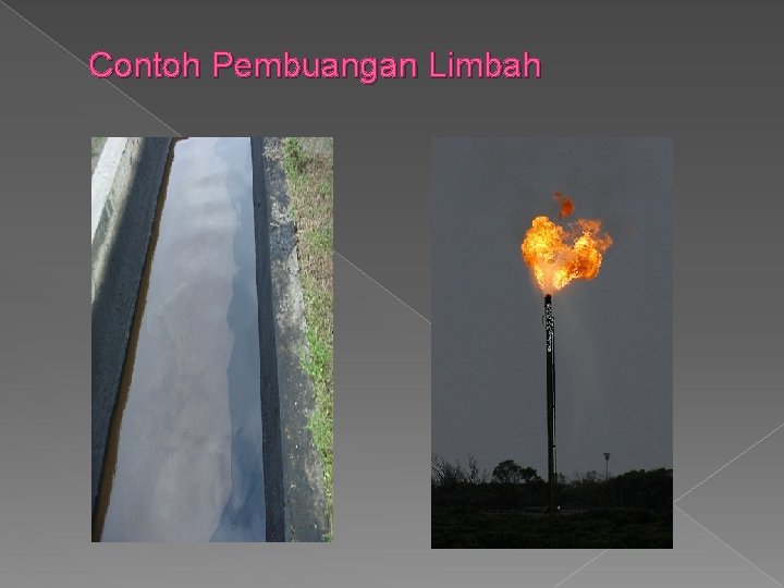 Contoh Pembuangan Limbah 