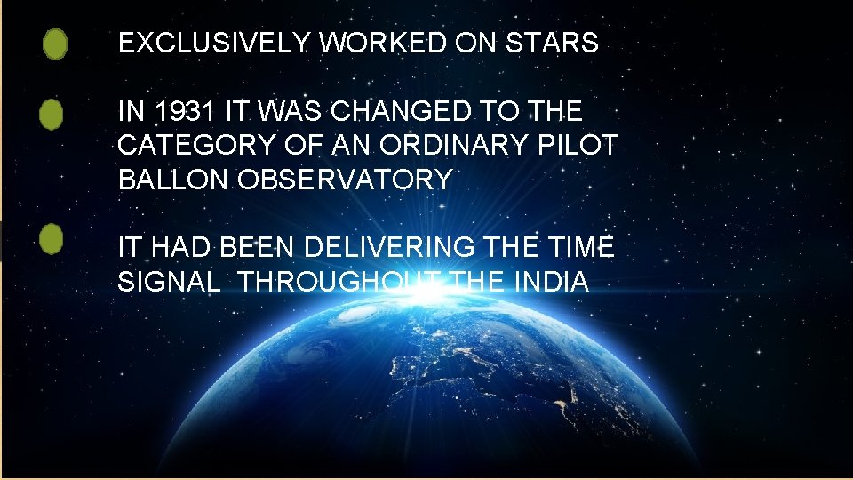 EXCLUSIVELY WORKED ON STARS IN 1931 IT WAS CHANGED TO THE CATEGORY OF AN