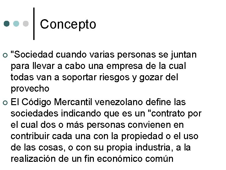 Concepto "Sociedad cuando varias personas se juntan para llevar a cabo una empresa de
