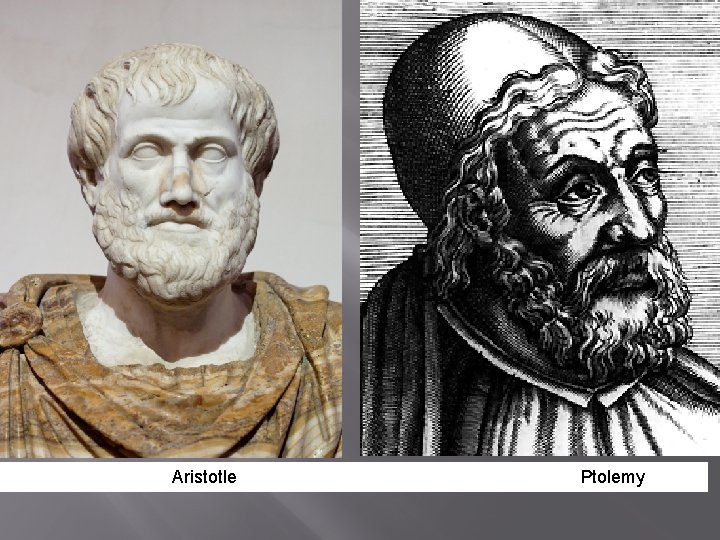 Aristotle Ptolemy 