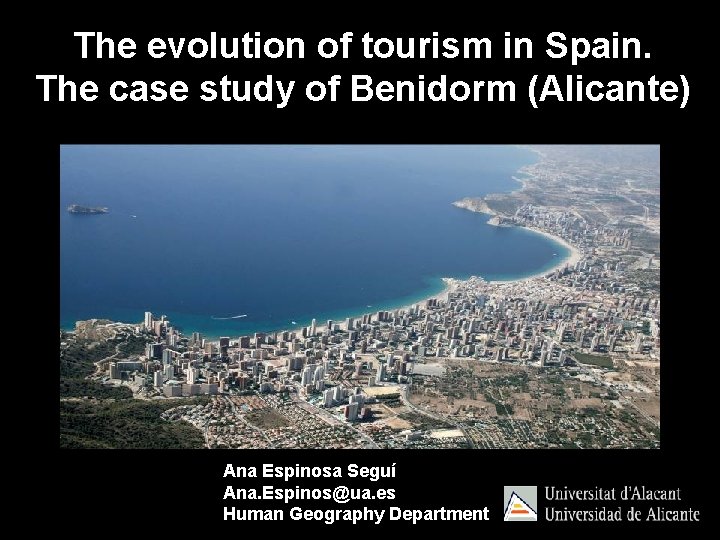 evolution of tourism in spain