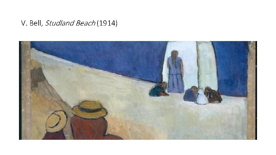 V. Bell, Studland Beach (1914) 