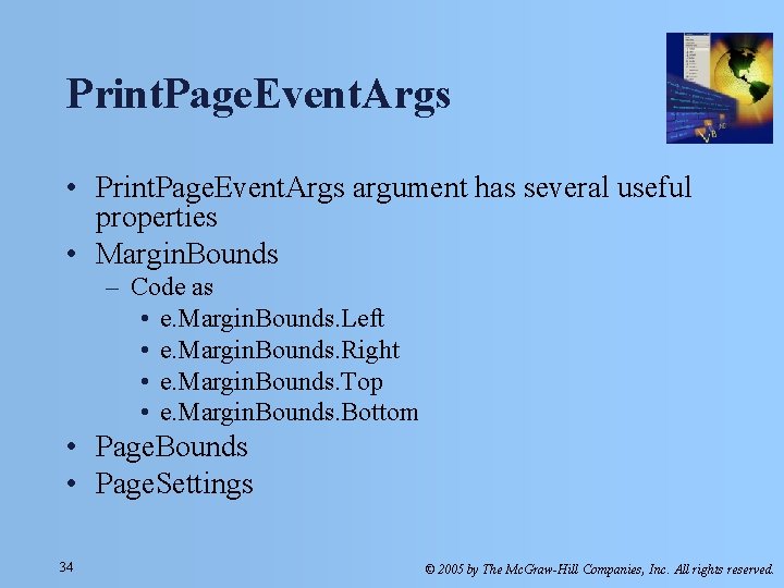 Print. Page. Event. Args • Print. Page. Event. Args argument has several useful properties