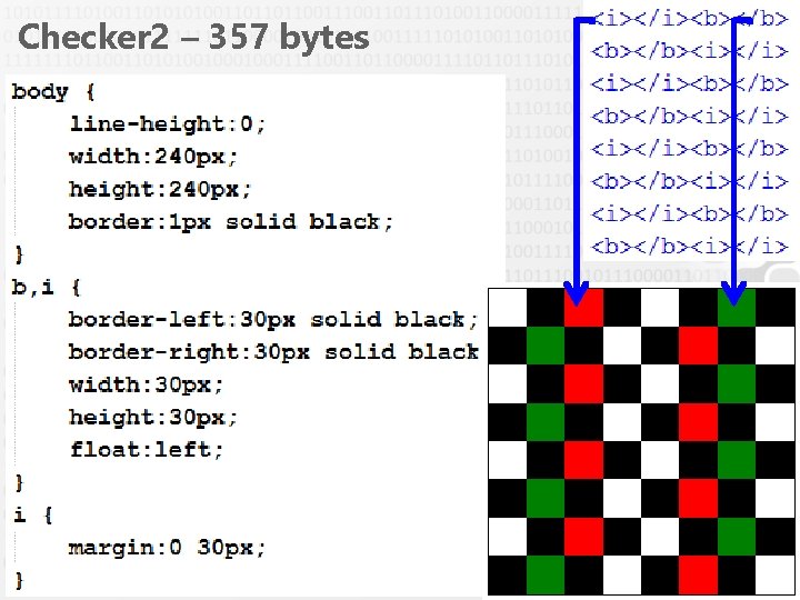 Checker 2 – 357 bytes V 1. 0 Szabo. Zs 40 