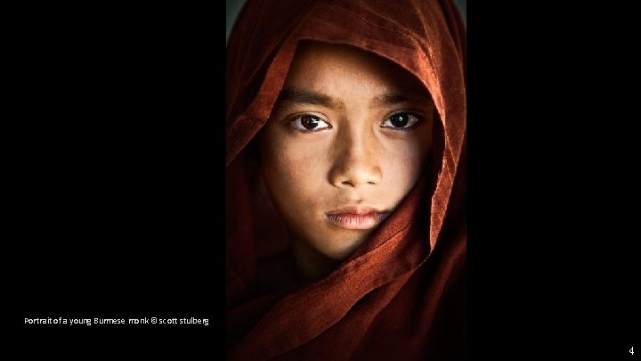 Portrait of a young Burmese monk © scott stulberg 4 
