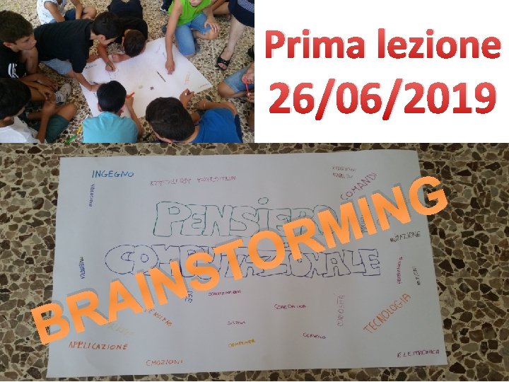 Prima lezione 26/06/2019 A R B T S IN M R O G IN